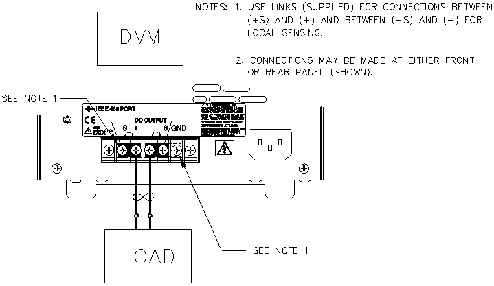 local sensing - isolated load