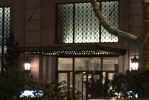 Asrchitecture showing indoor and outdoor Kepco power for LEDs
