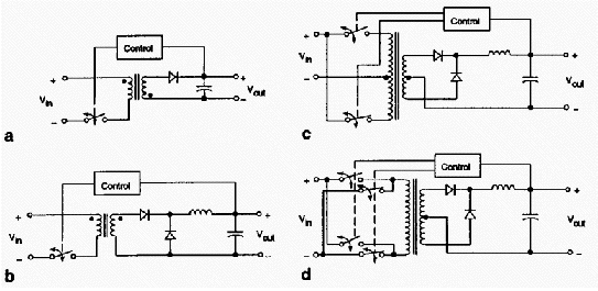 3. Some general configurations for switching power converters.