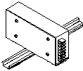 Vertical DIN Muunting in Short Direction