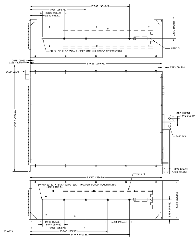 EL Load Outline Dimensions Sheet 1