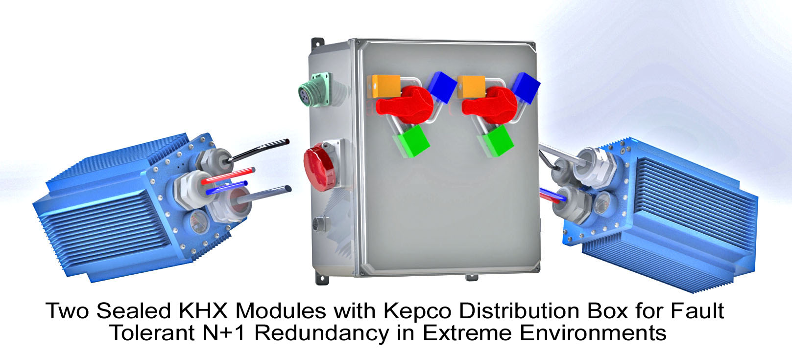 Two KHX Modules with Distribution box