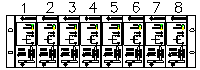 RA 19-8B Rack Adapter